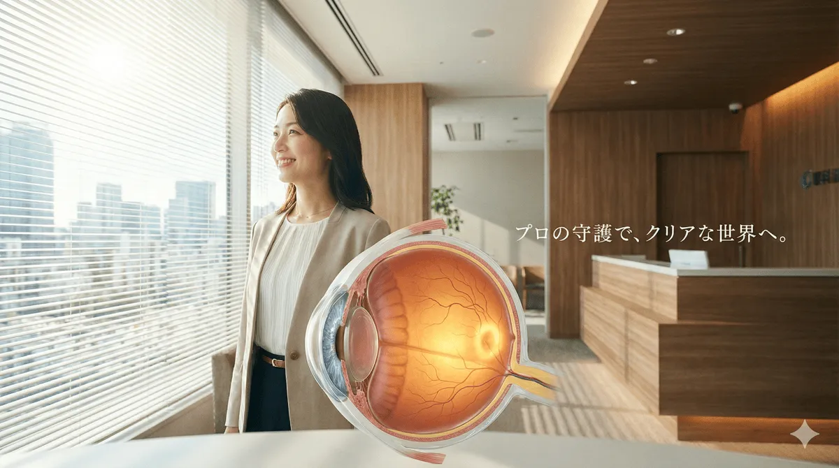 「まさか失明の危機？」電柱が歪んで見えたら要注意！黄斑部病変の恐ろしい正体